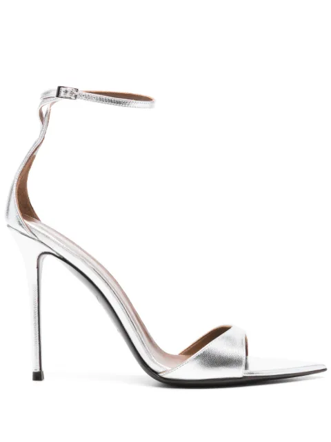 Giuseppe Zanotti 105mm Intriigo sandals Silver I400005009