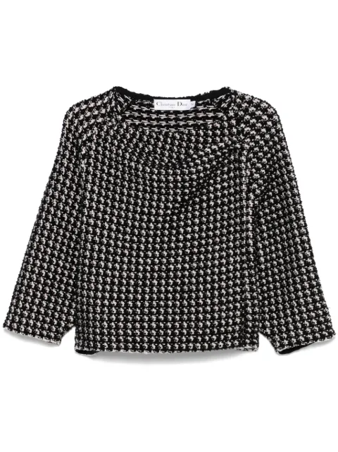 Christian Dior Pre-Owned 2010s cropped jacket Black DI900RE