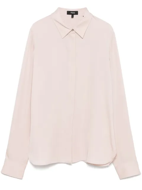 Theory silk blouse Pink M0102536
