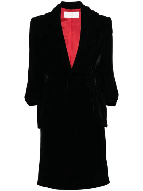 Chloé Pre-Owned 1990s velvet suit Black CHL600RBR
