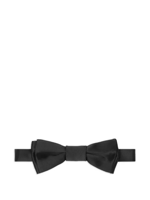 Versace silk-satin bow tie Black 10179921A14274