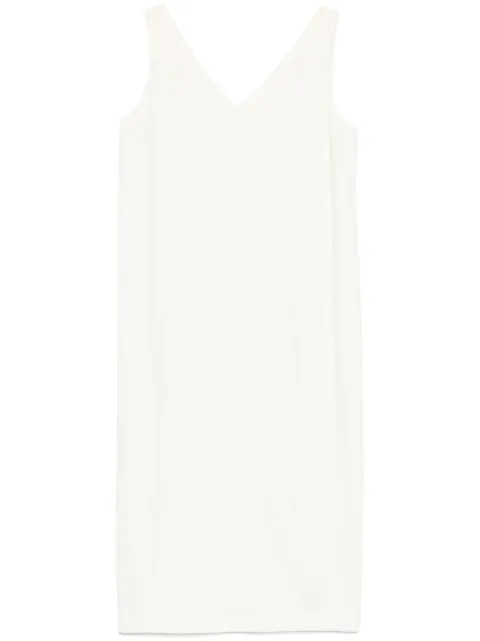 Theory v-neck midi dress White O1109601