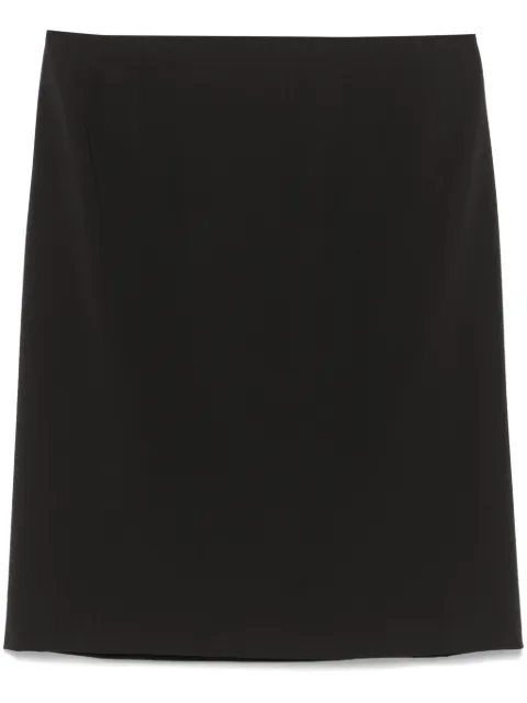 Hermès Pre-Owned 2010s tailored mini skirt Brown HER350RBP