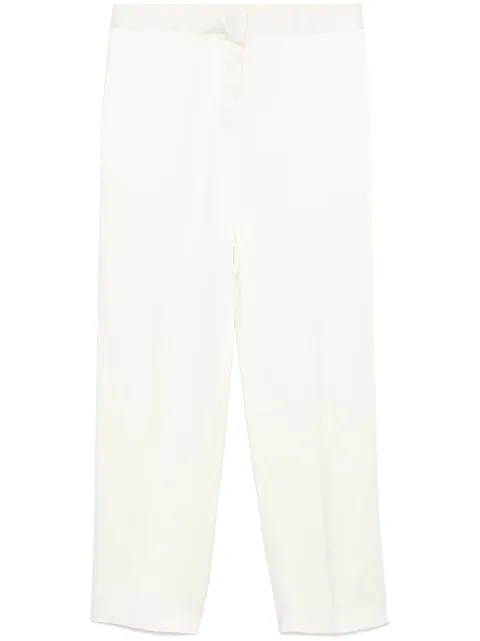 Jil Sander satin trousers Neutrals J01KA0177J76018