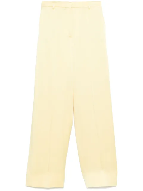 Stella McCartney low-rise straight-leg trousers Yellow 6402503FU302