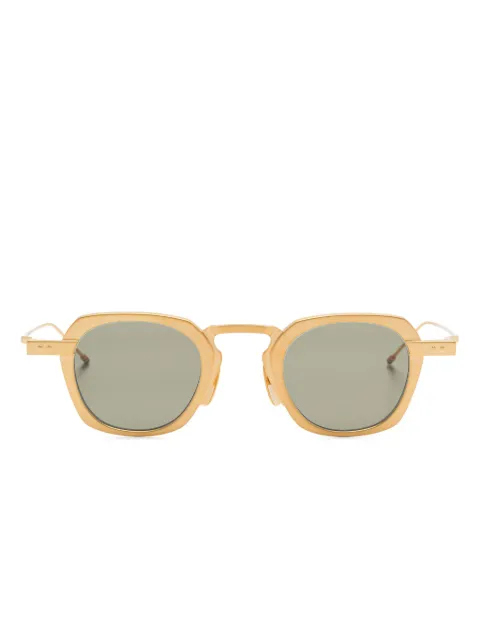Thom Browne Eyewear geometric-frame sunglasses Gold UES930A