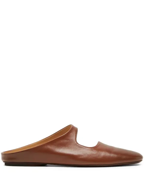 Marsèll Distesa leather mules Brown MW8460P015