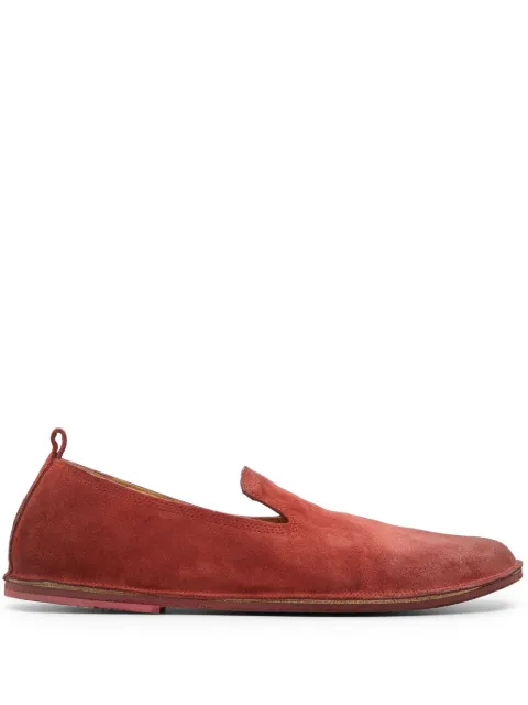Marsèll Strasacco suede loafers Red MW4285P024