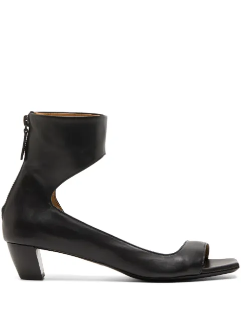 Marsèll Cucchiaia leather sandals Black MW8452P011