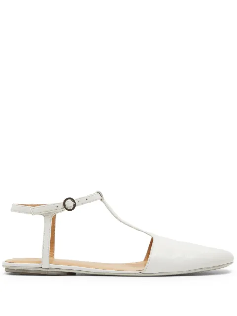 Marsèll Distesa leather flat pumps White MW8456P052