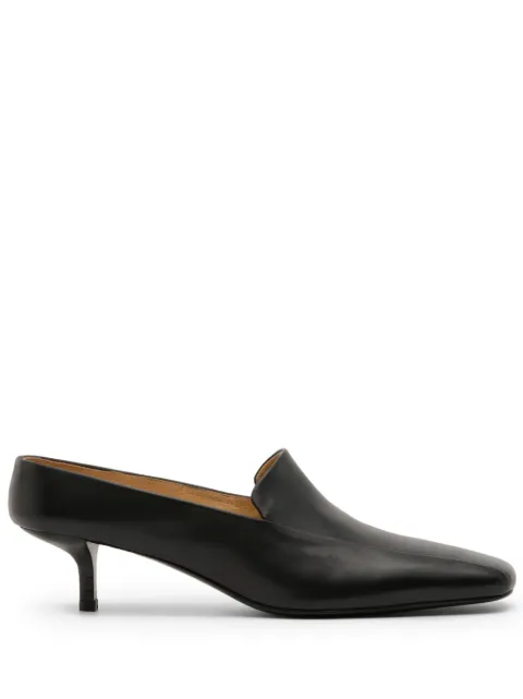 Marsèll Spazzola brushed-leather mules Black MW8515P011