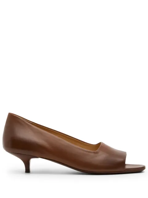 Marsèll Fiuto leather pumps Brown MW8471P011