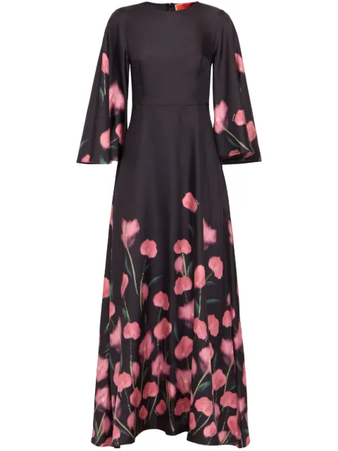 La DoubleJ Sorella maxi dress Black DRE0931SIL001ANT02BL01