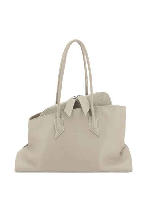 The Attico medium La Passeggiata shoulder bag Neutrals 250WAH00054LBT117AA