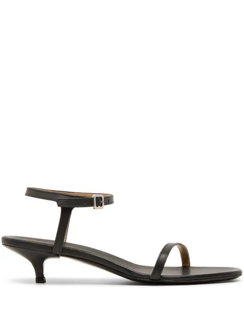 Marsèll Fiuto leather sandals Black MW8473P011