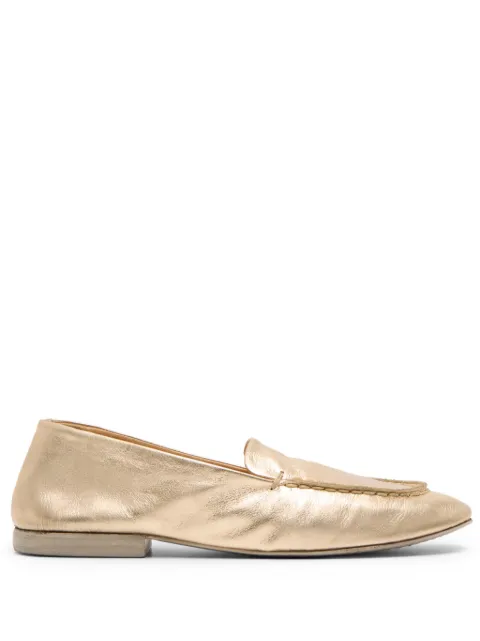Marsèll Mandolo leather loafers Gold MW8487P03281L