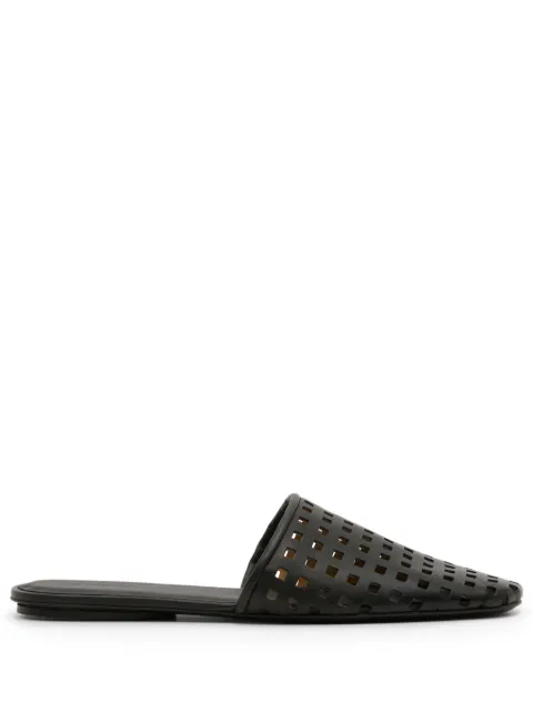 Marsèll Distesa Forata perforated mules Black MW8461P010