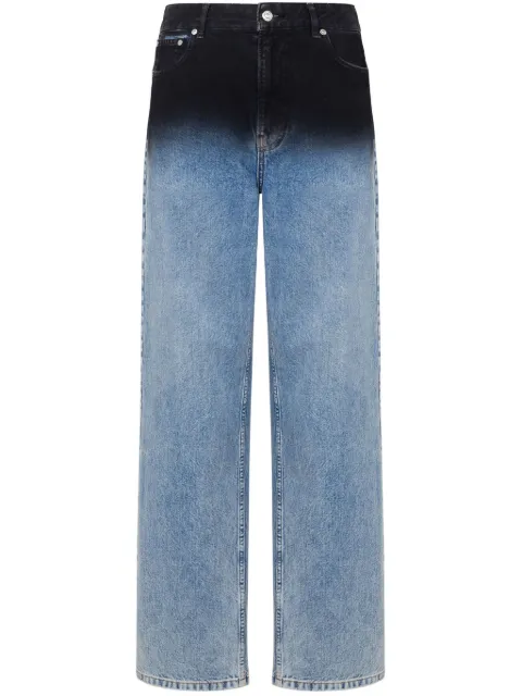 MOSCHINO JEANS two-tone jeans Blue A03093719