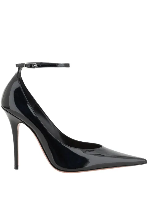 Amina Muaddi 105mm Anok pumps Black 12S357446ANO