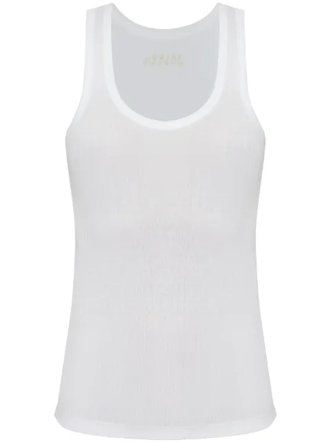 ISABEL MARANT Thea cotton tank top Grey TS0261FAA2N39I