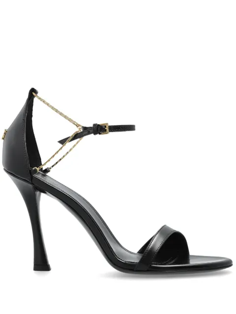 Givenchy 90mm 4G Liquid sandals Black BE309ME0MV