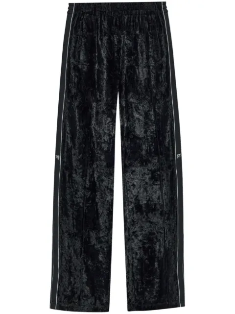 Alexander Wang velvet track pants Black 4WC1254415001