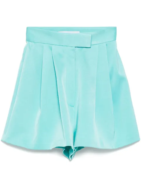 Alex Perry pleated shorts Blue P0083