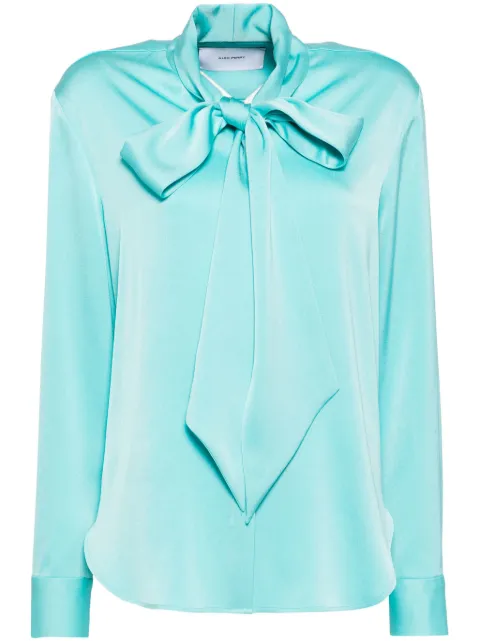 Alex Perry tie shirt Blue T0191