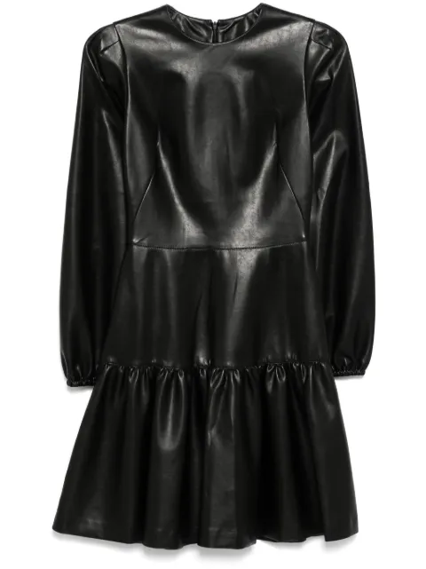 Ermanno Scervino long-sleeve midi dress Black D362Q702