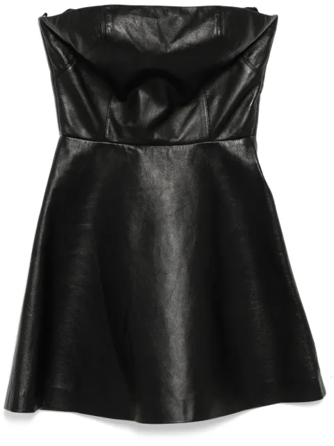 Ermanno Scervino midi bustier dress Black D362Q729