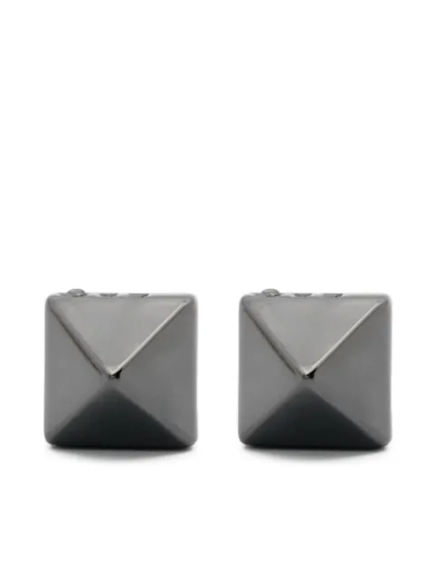 Eddie Borgo Pyramid earrings Black EE109604