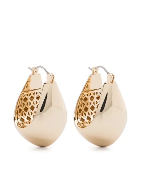 Eddie Borgo Teardrop hoop earrings Gold ER712702