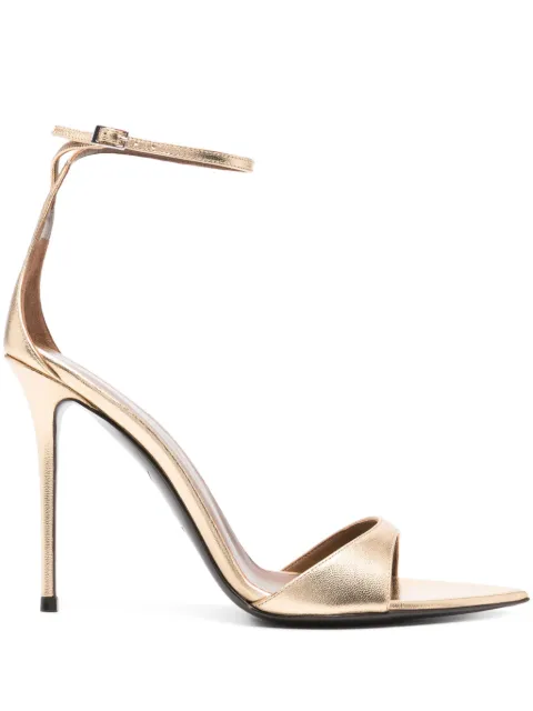 Giuseppe Zanotti 105mm Intriigo sandals Gold I400005005
