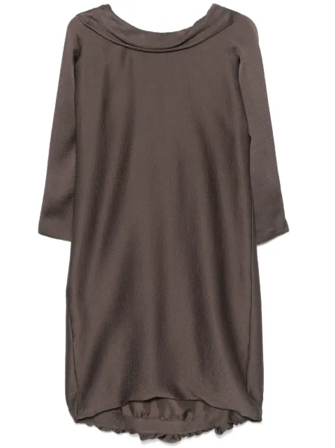 Hermès Pre-Owned 2000s silk midi dress Brown HER740LZ