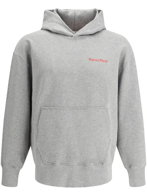 Kenzo logo-print hoodie Grey FF58SW2404MF