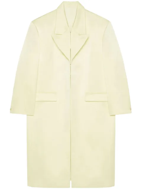 Givenchy silk-satin coat Yellow BWC0CV1YG0