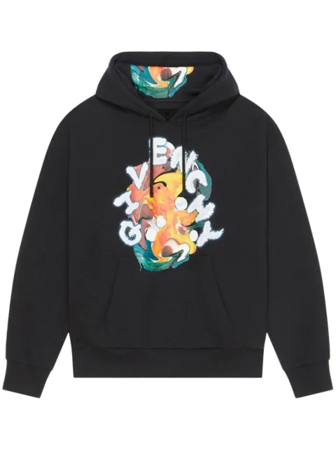 Givenchy Psychedelic hoodie Black BMJ0LA3YLW001