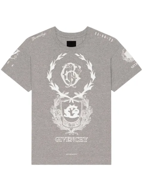 Givenchy short-sleeve T-shirt Grey BM71JA3YL6