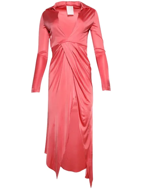 Givenchy draped midi dress Pink BW2230311B