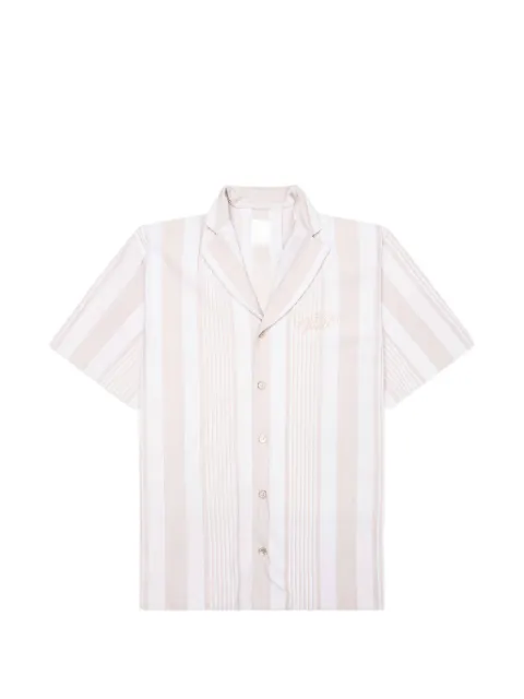 Givenchy striped textured shirt White BM61163162