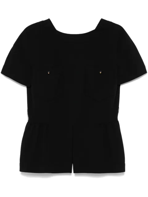 CHANEL Pre-Owned 1995 wool top Black CHA1200LS