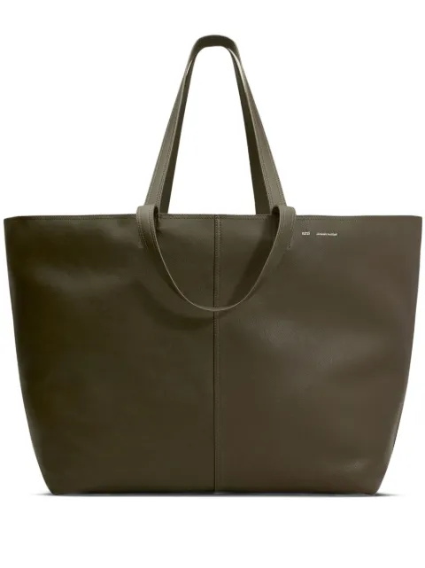 AMI Paris Midi Maxi tote bag Green H25ULL024AL0090