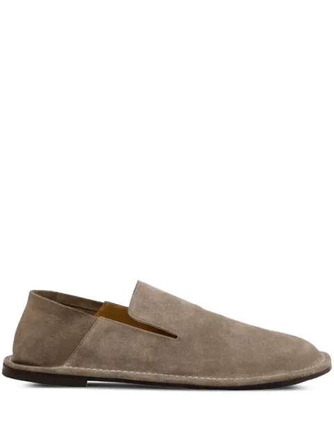 AMI Paris suede slippers Neutrals E25USV059AL0091