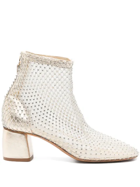 Forte Forte 55mm rhinestone-embellished ankle boots Neutrals 13692MYSHOES