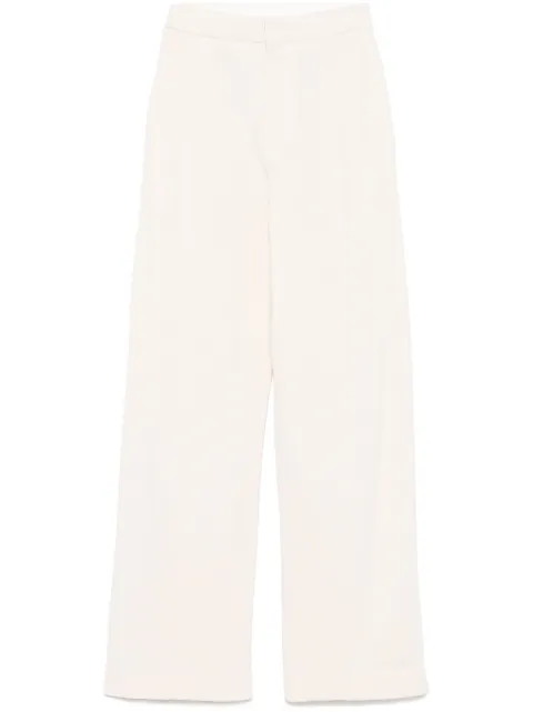 Forte Forte knitted straight-leg trousers Neutrals 13521MYPANTS