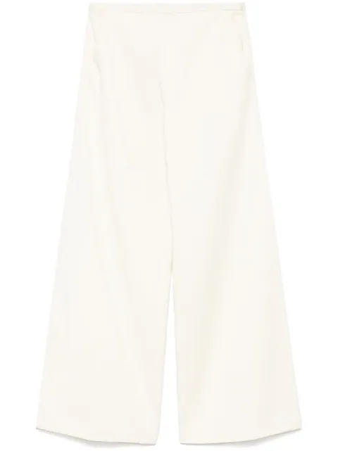 Forte Forte twill straight-leg trousers Neutrals 13539MYPANTS