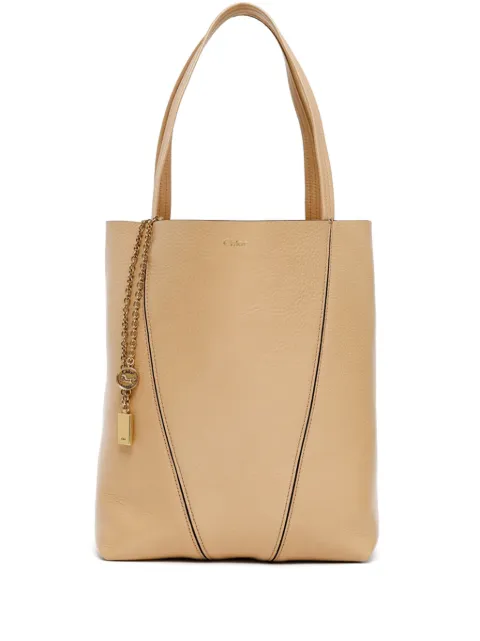 Chloé Spin tote bag Brown CHC25SS811N84