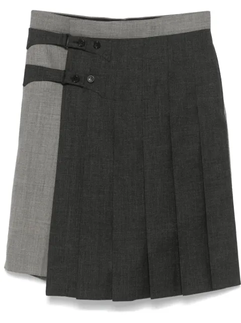 Thom Browne adjustable-strap skort Grey MTC225C00473