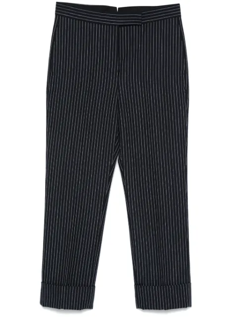 Thom Browne pinstripe trousers Blue FTC507AF0932