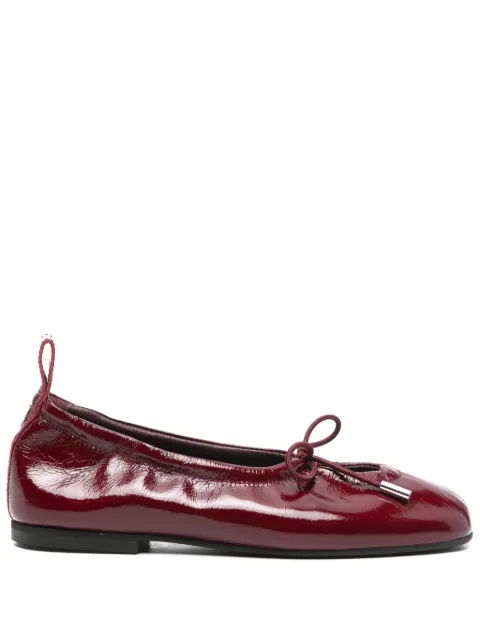 ALOHAS Rosalind bow-detail ballet flats Red S10077602